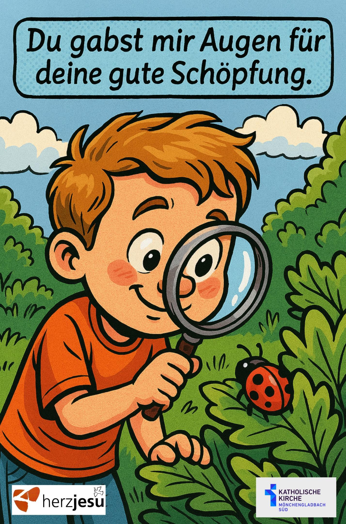 Du gabst mir Augen für deine gute Schöpfung