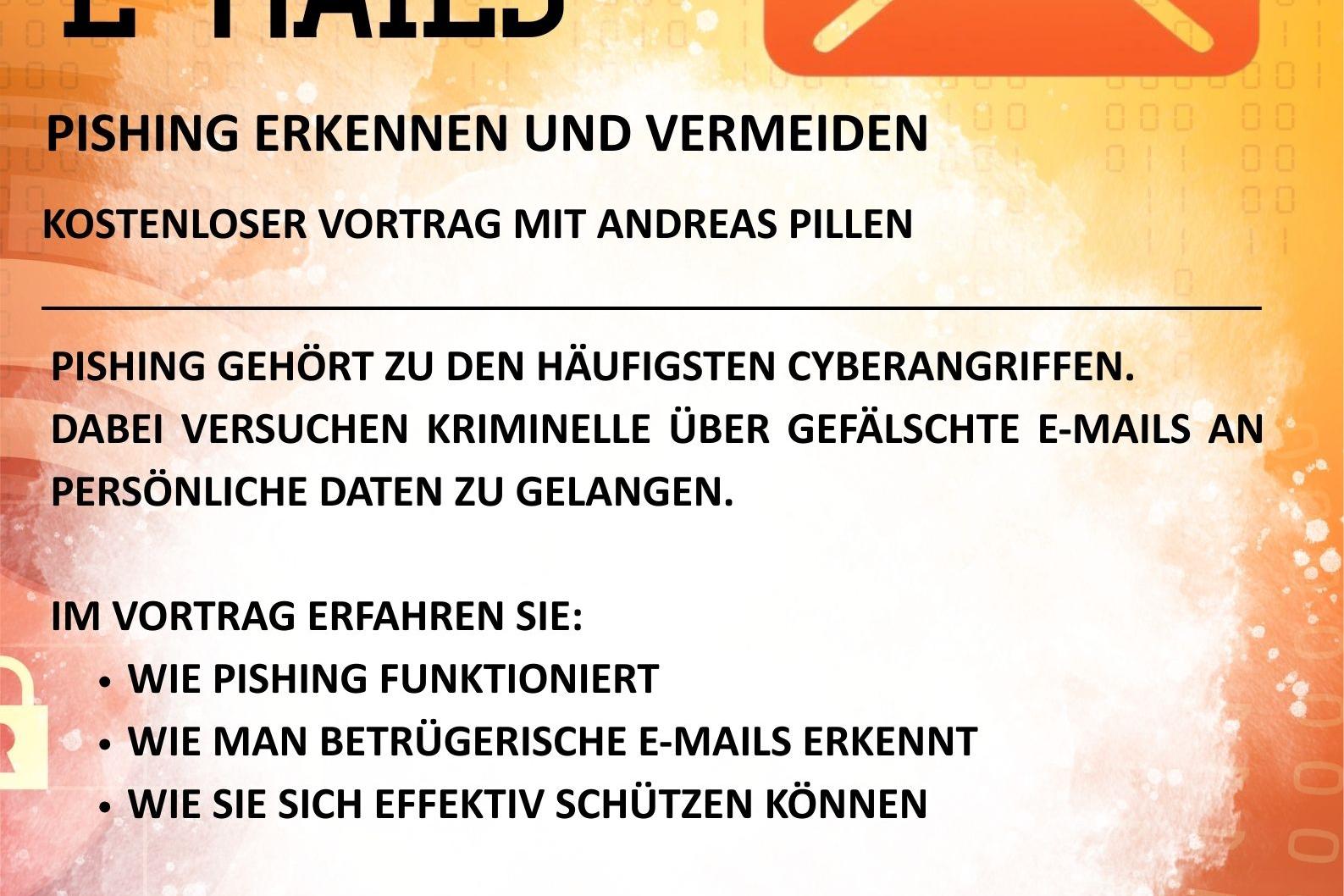 Pishing Mails 17.04.2026 neue Schrift
