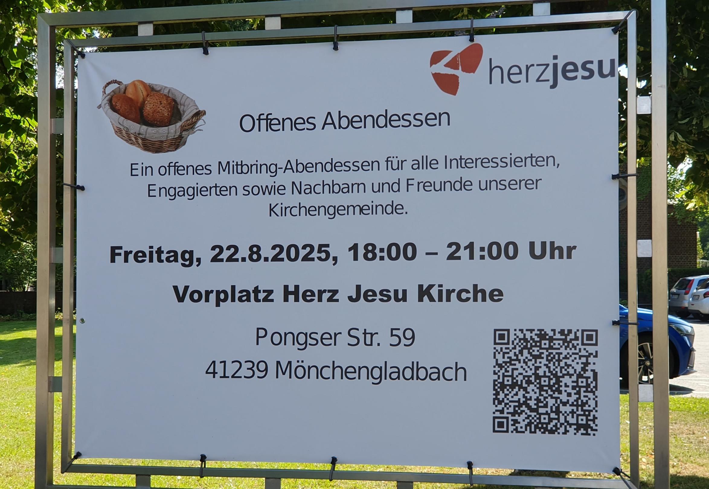 Plakat Abendessen