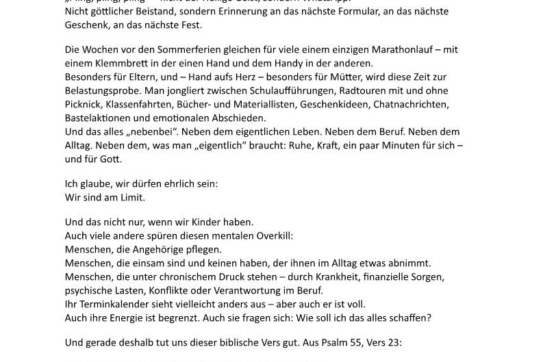Schriftzeichen, 202507, Overkill vor den Sommerferien_1