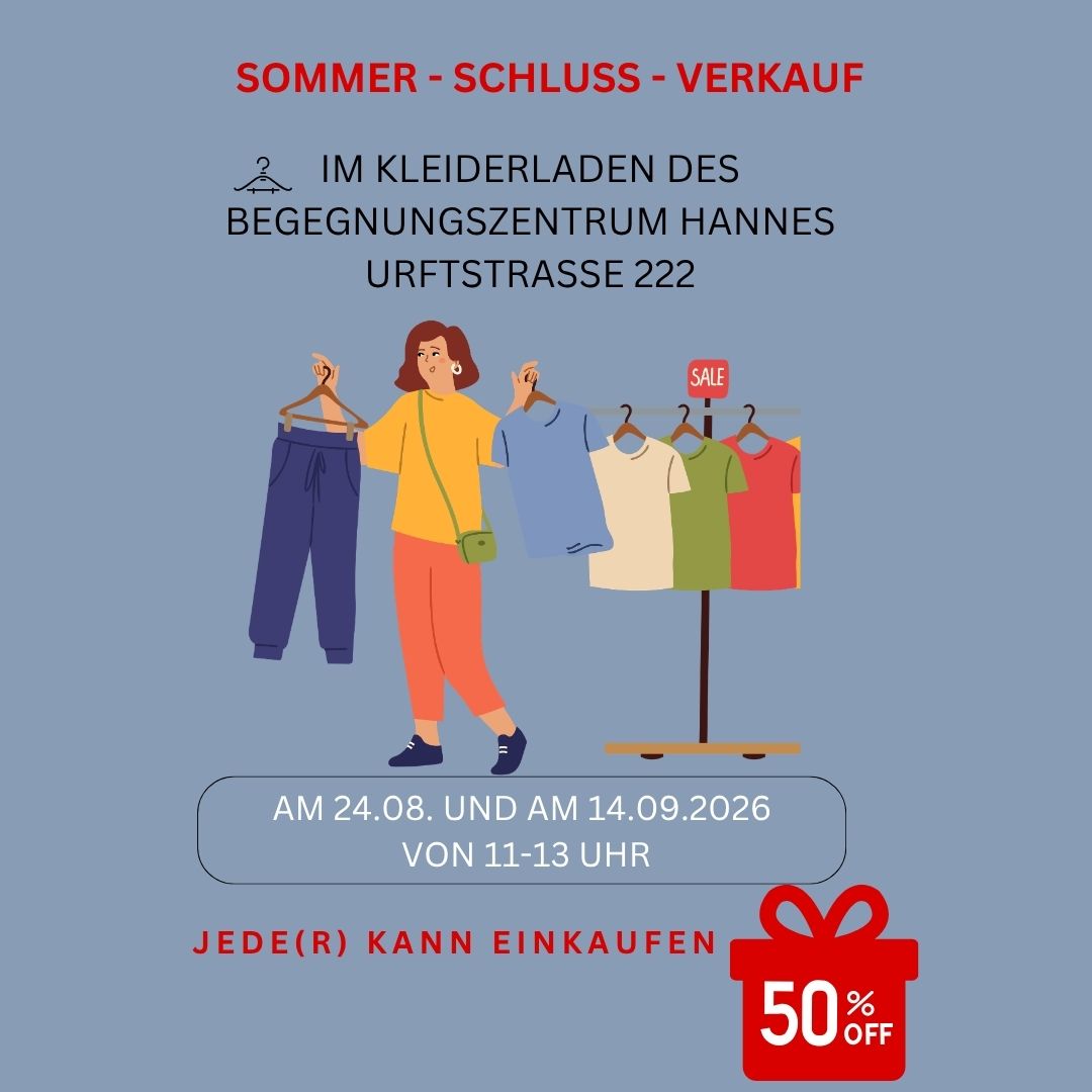 Sommer-Schluss-Verkauf 2026