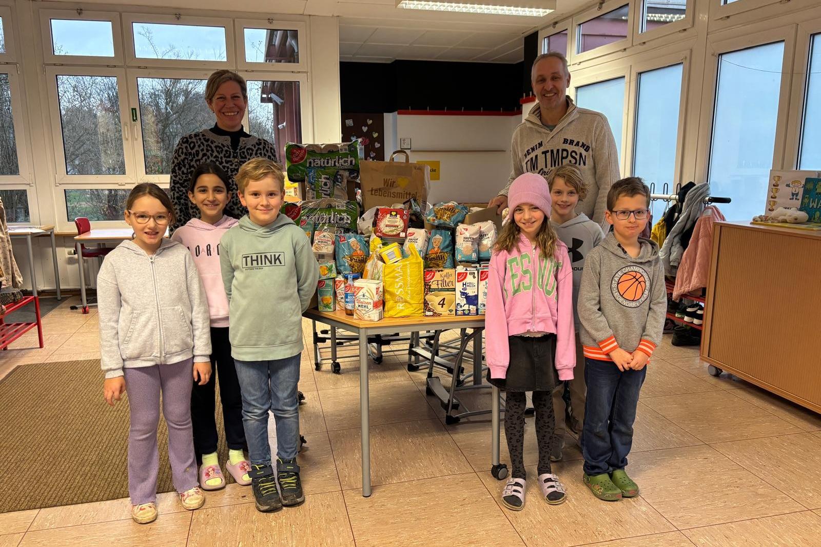 Spendenübergabe GGS Hockstein 2025